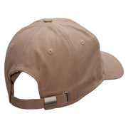 5 Panel Unstructured Cap Cotton Twill Cap - Khaki OSFM