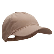 5 Panel Unstructured Cap Cotton Twill Cap - Khaki OSFM