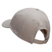 5 Panel Unstructured Cap Cotton Twill Cap - Putty OSFM