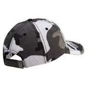 Licensed Wording of U.S Army Embroidered Enzyme Washed Camo Cap - City OSFM