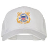 US Coast Guard Veteran Anchors Embroidered Solid Cotton Mesh Pro Cap