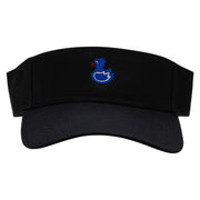 Duck Embroidered Cotton Twill Sun Visor - Black OSFM