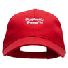 Funtastic Travel Embroidered New Low Profile Organic Cotton Cap - Red OSFM