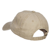 LA Embroidered Washed Buckled Cap