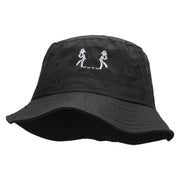 Shootout Embroidered Bucket Hat