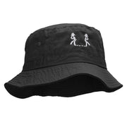 Shootout Embroidered Bucket Hat