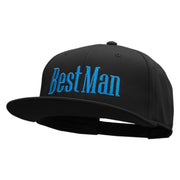 The Best Man Embroidered Prostyle Snapback