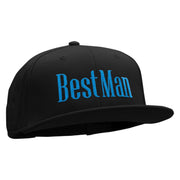 The Best Man Embroidered Prostyle Snapback