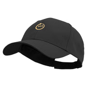 24 Hours and 7 Days Embroidered Low Profile Structured Cap - Black OSFM