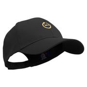 24 Hours and 7 Days Embroidered Low Profile Structured Cap - Black OSFM