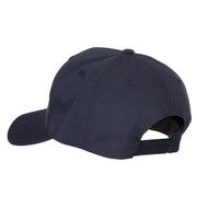 US Coast Guard Retired Anchors Embroidered Solid Cotton Pro Style Cap