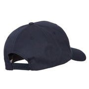 US Coast Guard Retired Anchors Embroidered Solid Cotton Pro Style Cap