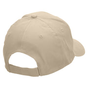 Funtastic Travel Embroidered New Low Profile Organic Cotton Cap - Khaki OSFM