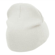 Little Vollyball Embroidered Short Beanie