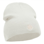 Little Vollyball Embroidered Short Beanie