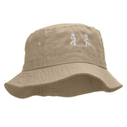 Shootout Embroidered Bucket Hat