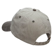 Birthday Girl Embroidered Pigment Dyed Wash Cap - Beige-Brown OSFM