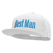 The Best Man Embroidered Prostyle Snapback