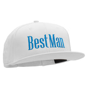 The Best Man Embroidered Prostyle Snapback