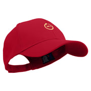 24 Hours and 7 Days Embroidered Low Profile Structured Cap - Red OSFM