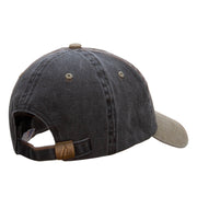 Bow and Arrow Insignia Embroidered Pigment Dyed Washed Cap