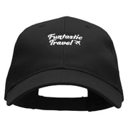 Funtastic Travel Embroidered New Low Profile Organic Cotton Cap - Black OSFM