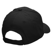 Funtastic Travel Embroidered New Low Profile Organic Cotton Cap - Black OSFM