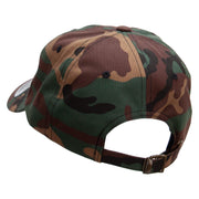 Officially Licensed United States Navy Retired Unstructured Low Profile 6 panel Cotton Cap - Green-Camo OSFM