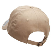 Officially Licensed United States Navy Retired Unstructured Low Profile 6 panel Cotton Cap - Khaki OSFM