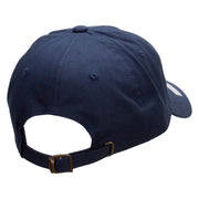 Officially Licensed United States Navy Retired Unstructured Low Profile 6 panel Cotton Cap - Navy OSFM