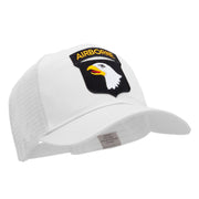 Airborne Eagle Crest Patched Cotton Mesh Cap