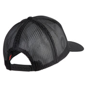 USS Pampanito SS-383 Submarine San Francisco Patched Solid Cotton Twill Mesh Prostyle Cap - Black OSFM