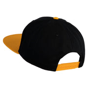 Ash Ketchum XY Series Patched Superior Cotton Twill Flat Bill Snapback Prostyle Cap - Gold-Black OSFM