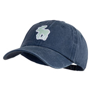 American Moose Patched Unstructured Pigment Dyed Cotton Cap - Navy OSFM