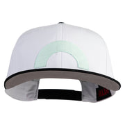 Ash Ketchum XY Series Patched Superior Cotton Twill Flat Bill Snapback Prostyle Cap - Black-White OSFM
