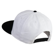 Ash Ketchum XY Series Patched Superior Cotton Twill Flat Bill Snapback Prostyle Cap - Black-White OSFM