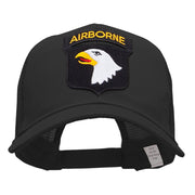 Airborne Eagle Crest Patched Cotton Mesh Cap