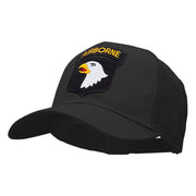 Airborne Eagle Crest Patched Cotton Mesh Cap