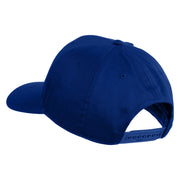 USSF USA White Flag Patched Solid Cotton Twill Pro Style Cap - Royal OSFM