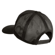 USS Pampanito SS-383 Submarine San Francisco Patched Solid Cotton Twill Mesh Prostyle Cap - Charcoal OSFM