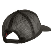 USS Pampanito SS-383 Submarine San Francisco Patched Solid Cotton Twill Mesh Prostyle Cap - Charcoal OSFM