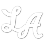 Los Angeles Abbreviation Heat Transfer Sticker