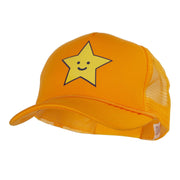 Happy Star Heat Transfer Summer Foam Mesh Trucker Cap