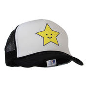 Happy Star Heat Transfer Summer Foam Mesh Trucker Cap