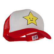 Happy Star Heat Transfer Summer Foam Mesh Trucker Cap