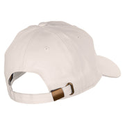 Camping Tree Heat Transfer Washed Cap