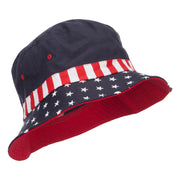 USA Flag Bucket Hat