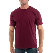 Cotton Perfection Crew T-Shirt - Maroon XS