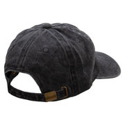 BAE Embroidered Unstructured Pigment Dyed Cotton Cap - Black OSFM