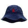 Karate Stand Embroidered Bucket Hat